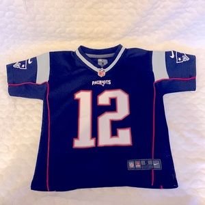 Kids Size Small Brady #12 NFL Nike Jersey